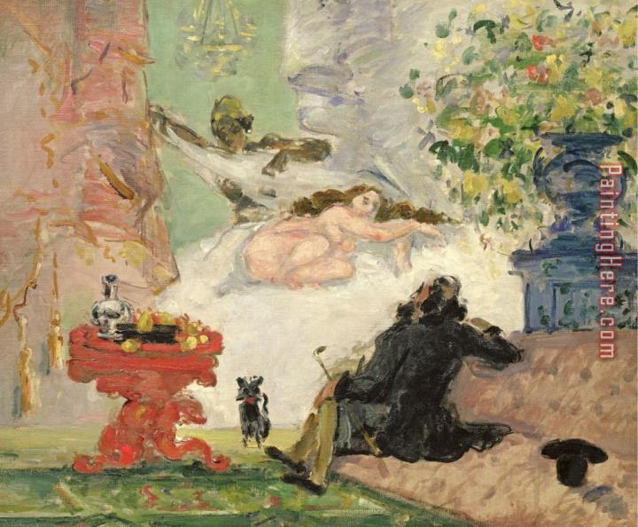 Paul Cezanne A Modern Olympia 1873 74 Oil on Canvas